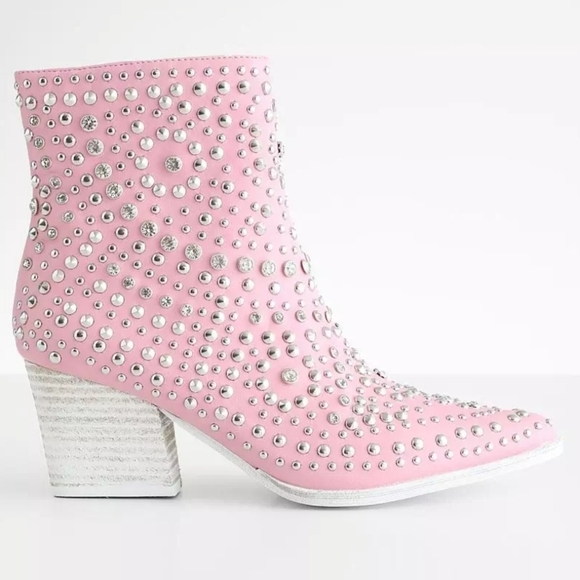 Hazel Glitz Western Boot Beast Fashion Booties Size 7.5 - Picture 2 of 8